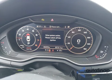 2019 Audi A5 45 Premium z USA, uszkodzony, nr VIN WAUENCF57KA009655